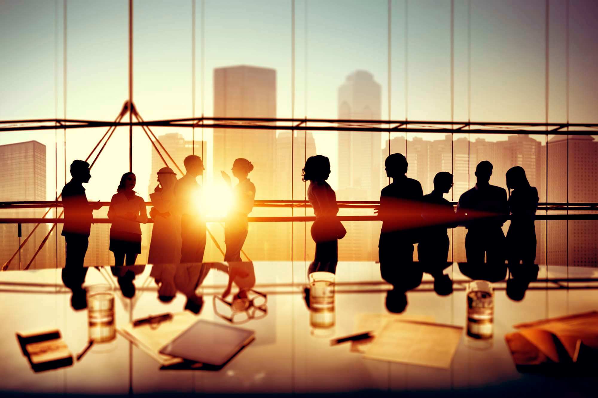 Business People Brainstorming Office Discussion Concept